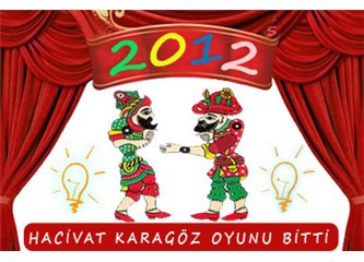 2012 yılı oyun bitti.